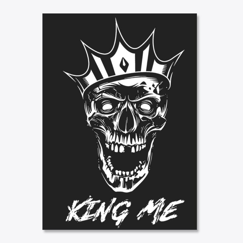 King Me Sticker