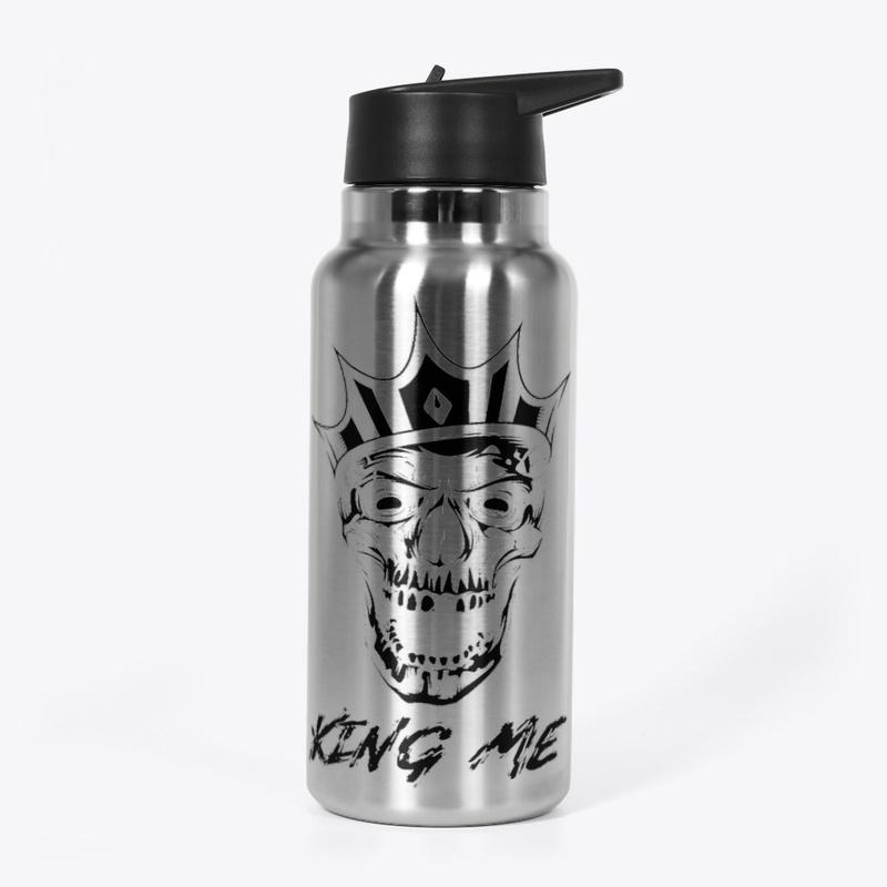 King Me 32oz Water Bottle