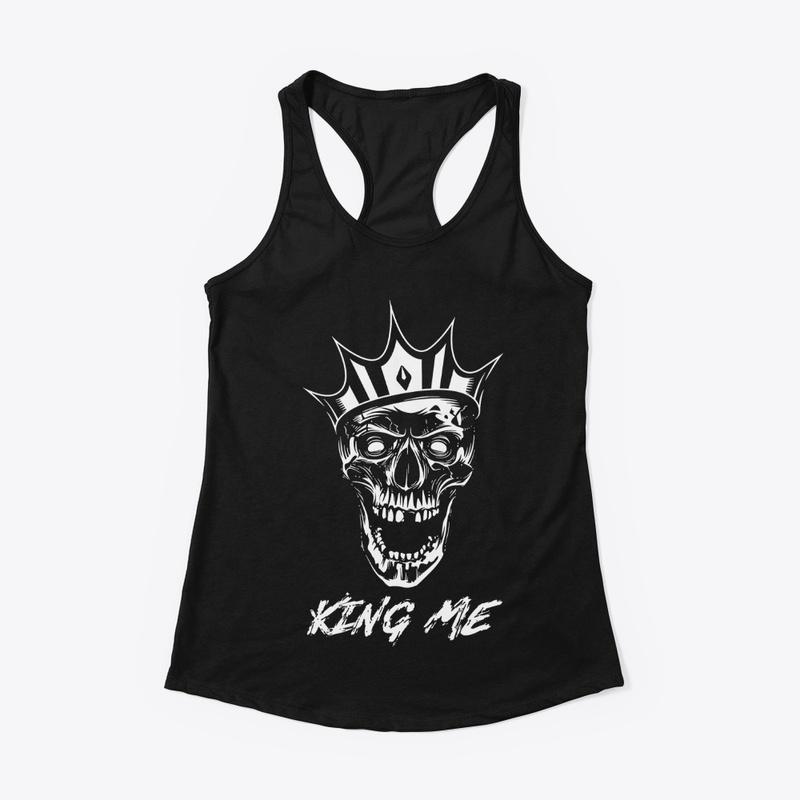 King Me Women's Racerback Tank